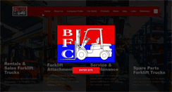 Desktop Screenshot of bangkokforklift.com